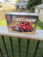 1932 Ford Coupe AMT 1:25 Build 3 Ways In Factory Sealed Box