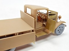 Detail 1:35 PE Set Cabin for scale model GAZ AA Hobby Boss