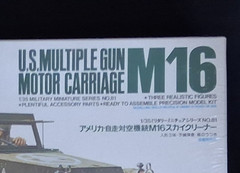 TAMIYA US Multiple Gun Motor Carriage M16 1/35 Model Kit MM81 – FACTORY SEALED!