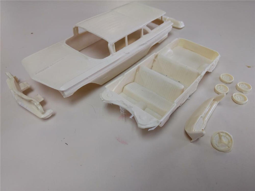 Vics Resins 60 Pontiac Station Wagon resin body