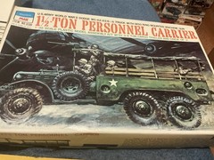 1:35 Scale Model Parts 1 12 Ton Personnel Carrier Hood Only