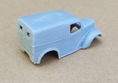 3D RESIN PRINTED 1/43 1951 ANGLIA THAMES PANEL VAN GASSER DRAG BODY