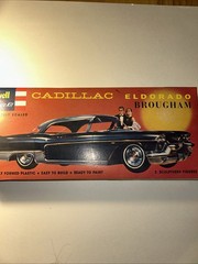 Revell Cadillac Eldorado Brougham Model Kit Sealed With Vintage Figures