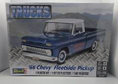 New Sealed Revell Trucks 66 Chevy Fleetside Pickup Car Model Kit 85-7225