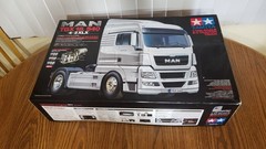 1:14 Tamiya Man TGX 18. 540 4X2 XLX R/C Red Edition Tractor Truck