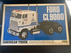 Ford CL9000 1/28 IMAI Heavy Truck Vintage Model Kit Rare Japan Issue Unbuilt