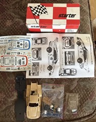 Starter Porsche K3 Numero Reserve Minolta Le Mans 1979 Car Resin Kit 1:43 France