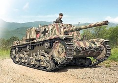 PLATZ/italeri 1/35 WWII Italian Self-Propelled Gun Semovente M42 da 75/34