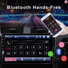 Single Din Car Stereo with Bluetooth 9 Inch HD Touch Screen Car Stereo with