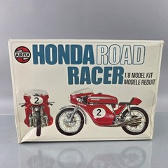 AIRFIX 1/8 11481 HONDA ROAD RACER Model Kit Motorcycle Vintage