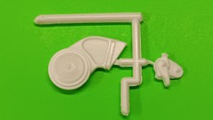 66 1966 Impala SS Modified Stocker 1/25 427 motor engine chrome headers fin cvrs