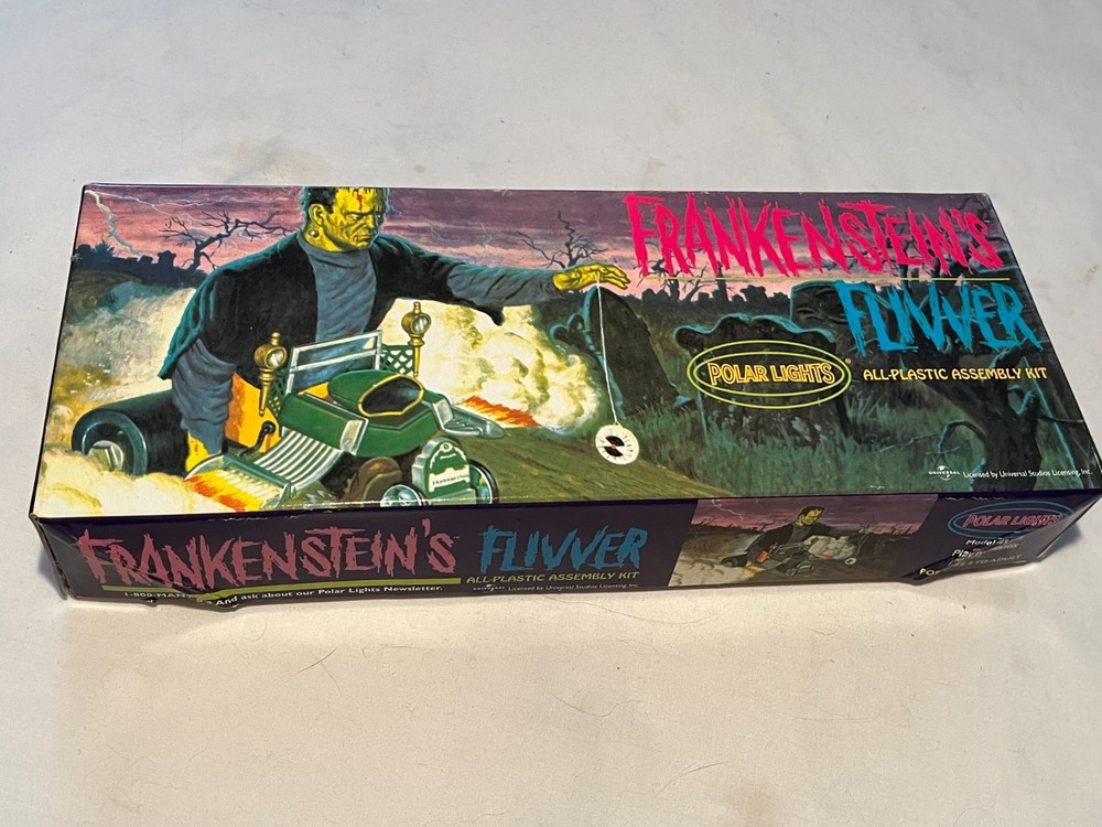 1997 Frankenstein’s Flivver Polar Lights Playing Mantis Model # 5006 Kit