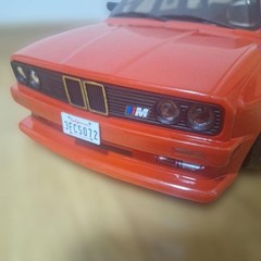 BMW E30 1/10 RC Car Body Shell Marlboro Red LED Headlights