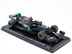 1/24 Scale Formula 1 Miniature Car – Mercedes-AMG F1 W11, Lewis Hamilton, Spanis