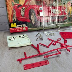 Monogram Ferrari 275P 1/24 Model Kit Open Incomplete Vintage Race Car