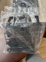 Revell 1:4 Visible V-8 Engine Model Kit Partially Assembled – Mostly Sealed