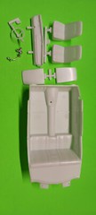 Revell 1/24 1969 Dodge Super Bee 440 Six Pack Interior Tub Bucket Seat Dash Part