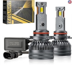 9005 Fog Light Bulbs 13000LM, 6500K White, 50,000 Hours Lifespan, IP68