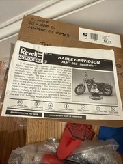 Vintage Model Motorcycle Parts Lot Misc