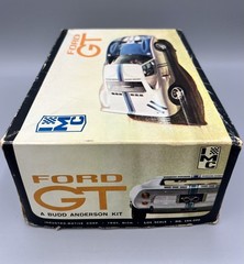 Vintage BOX ONLY IMC Ford GT Racing Model Car Kit ~ See Photos