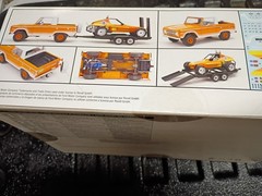 Brand New Revell Ford Bronco Half Cab With Dune Buggy And Trailer