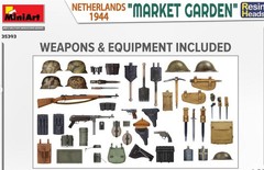 MiniArt 35393 1/35 `Market Garden` Netherlands 1944. Resin Heads Model Kit