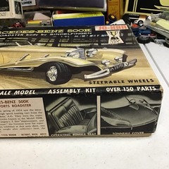 Jo-Han Classic 1934 Mercedes-Benz 500K Special Sports Roadster 1:25 Kit Open Box