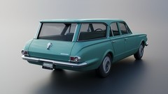 3d Printed 1/25 1965 Plymouth Valiant Station Wagon Model Kit