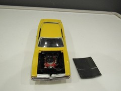 1969 Mopar Dodge Charger tubbed custom Car model Kit 1/25 Built vintage
