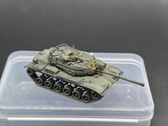 1/144 US M60 Main Battle Tank Static Finished Model 3d Printed Colored