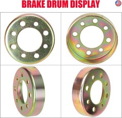 GREHUA 4″ Rear Drum Brake Band & Cable Kit for Manco Bandit Critter 1492