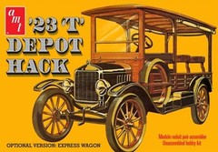 1/25 AMT 1237 – 1923 Ford T Depot Hack Transport Vehicle Plastic Model Kit