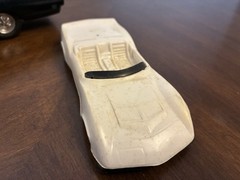 Vintage Dodge Charger BUILT Model Kit & Part of Lindberg Corvette
