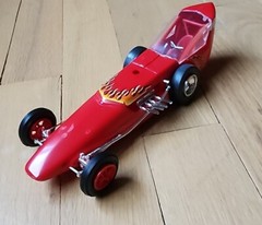 Vintage 1960s AMT 1/25 Streamliner from Fiat Double Dragster Kit – Assembled
