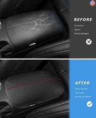 INTGET Car Center Console Cover for Ford Mustang Accessories 2015-2024 2025