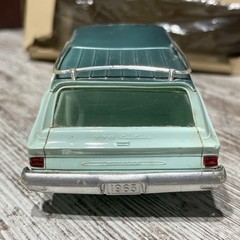 1963 Rambler Classic 4Dr. Wagon Dealer Promo Model Car 1/24 Turquise DAMAGED