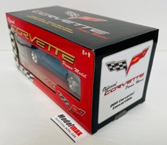 New Original 2011 Corvette C6 Convertible Promo Model Jetstream Blue MODELMAX
