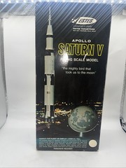 Estes Apollo Saturn V Flying Model Rocket – #1236 (K-36) – Untested, Appears New