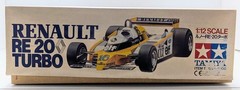 Renault RE-20 Turbo 1/12 Big Scale Series Car Model Kit Tamiya JP