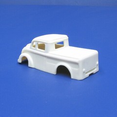 JFSL17 H:O scale Jimmy Flintstone Divco Surfer resin slot car body