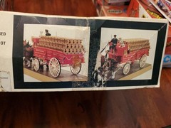 Vintage AMT Budweiser Clydesdale 8-horse hitch Model Kit ERTL Semi-Unbuilt
