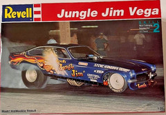 REVELL 1/25 JUNGLE JIM VEGA F/C FACTORY BUILT UP STUDIO BOX ART DISPLAY MODEL