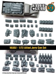 1/72 American Jerry Can Set – Value Gear War Gaming Dioramas – Brail Scale
