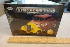 TESTORS: 1/24 Lincoln Mint, Ultra Metal Series, 1934 Ford “COUPE” #7129. Sealed.