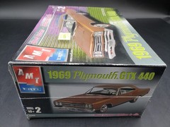 🔥😎AMT ERTL 1969 Plymouth GTX 440 Street Custom 1:25 Model Kit Muscle 31930😎🔥
