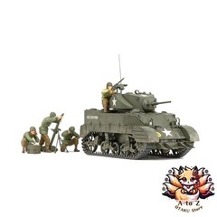 NEW Tamiya 1/35 Military Miniature Series No. 313 U.S. Army Light Tank M5A1