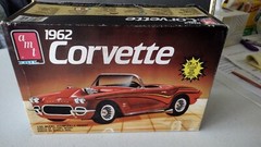 VINTAGE 1986 AMT/ERTL 1962 Corvette Model Kit