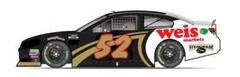 #52 JJ Yelley Weis Markets 1/18th Scale Waterslide Decals