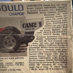 AMT🏁Penske🏁1979 🏁Indy🏁 Winner Rick Mears 1/25 Model Factory Sealed Vintage