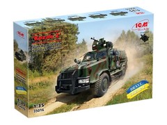 ICM 35016 – ‘Kozak-2’ State Border Guard Service of Ukraine – 1:35 Model Kit